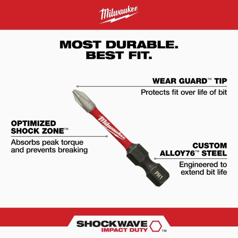 Milwaukee SHOCKWAVE Impact Drill &amp; Drive Set