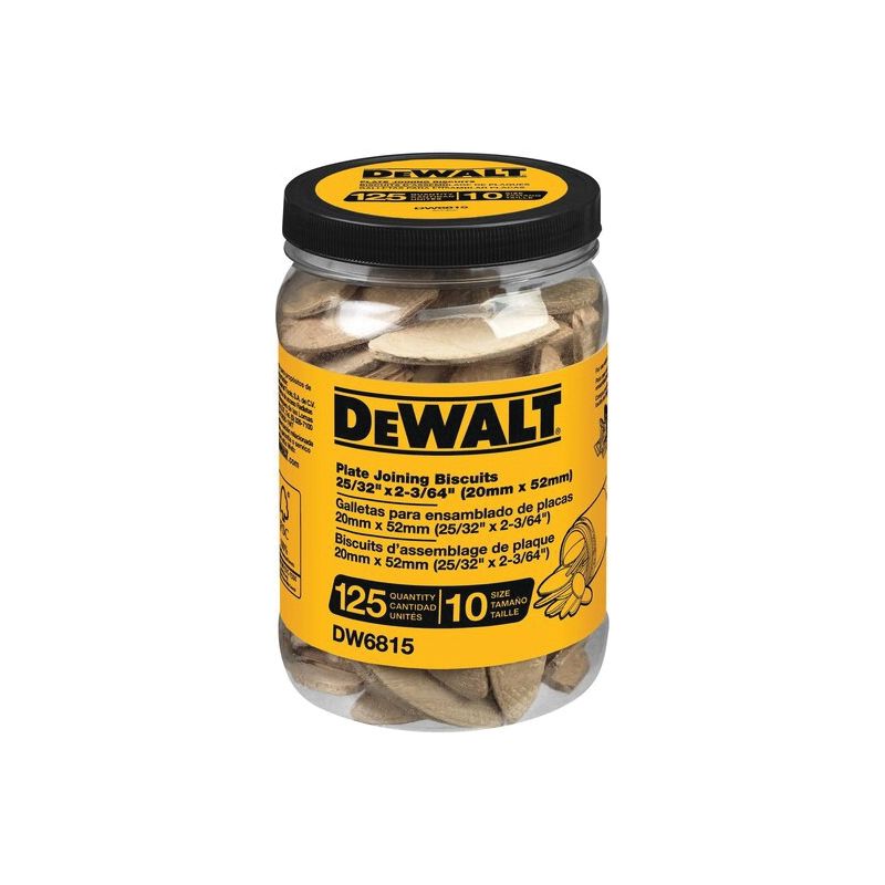DeWALT DW6815 Biscuit, #10, Beech Wood #10