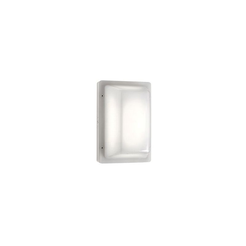 ETI MB Series 504091120 Rectangular Marine Bulkhead Light, 120/277 V, 10.8 W, LED Lamp, 141.5 to 180 deg Beam, White White