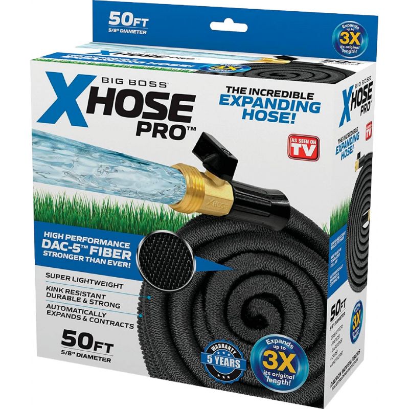 Big Boss XHose Pro Expandable/Compact Hose Black