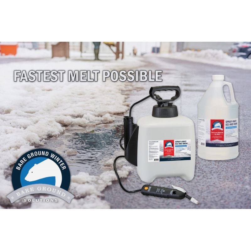 Bare Ground Ice Melt System With Pump Sprayer 1 Gal.