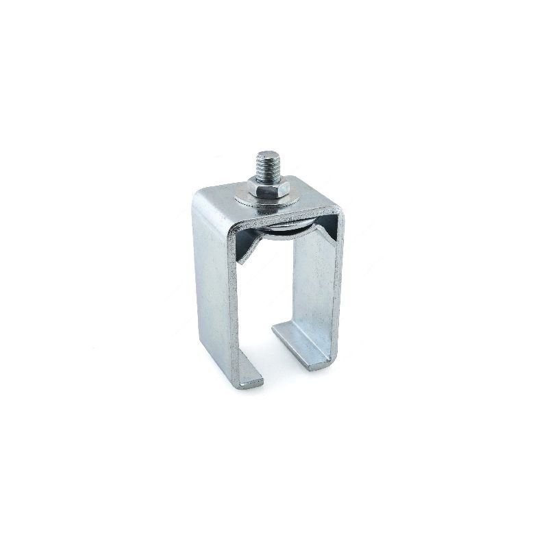 Onward 24651390XV Box Rail Joint Connector, Single, Steel, Zinc, For: 1-1/2 to 3-1/2 in Thick Doors