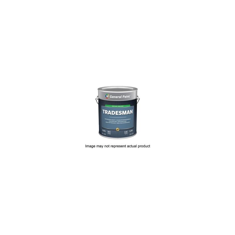 General Paint GE0028135-16 Interior Paint, Eggshell Sheen, White, 1 gal, 290 to 390 sq-ft Coverage Area White