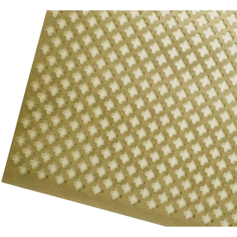 M-D Cloverleaf Perforated Aluminum Sheet Stock (Pack of 3)