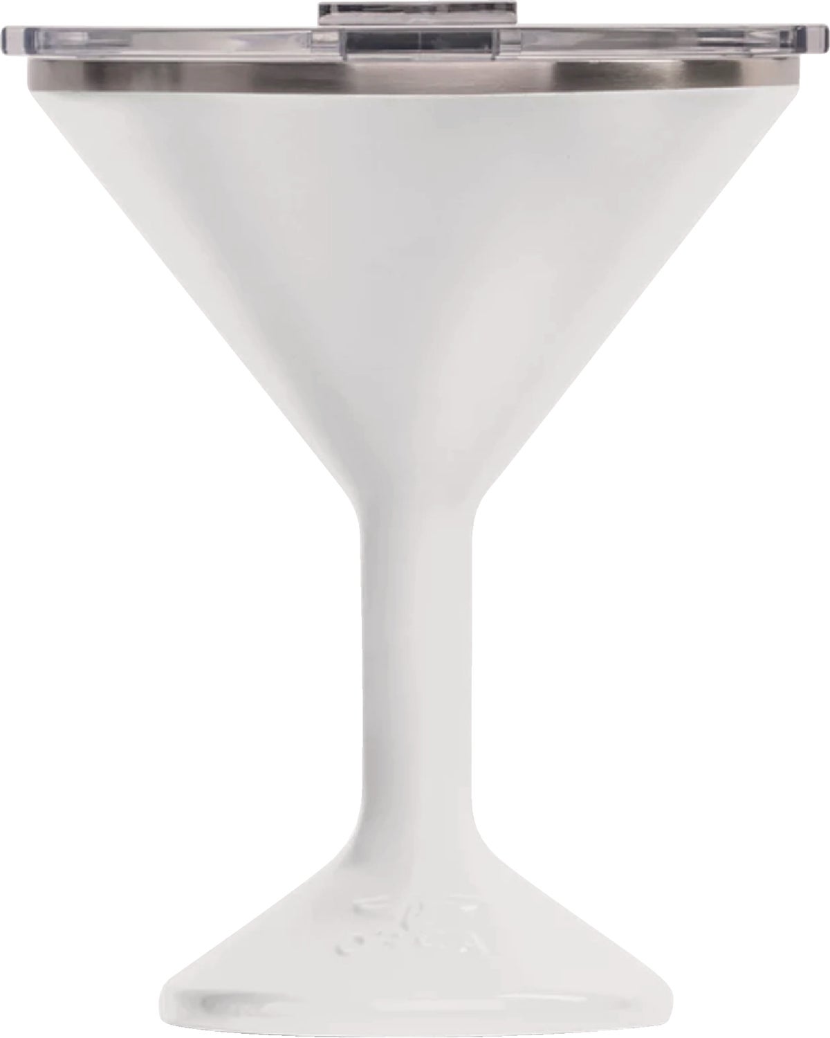 Orca ORCTINIBK 8 oz Tini Insulated Martini Glass, Black