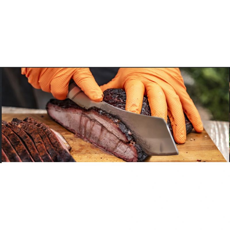 Oklahoma Joe's Blacksmith Cleaver & Chef Knife with Holster 