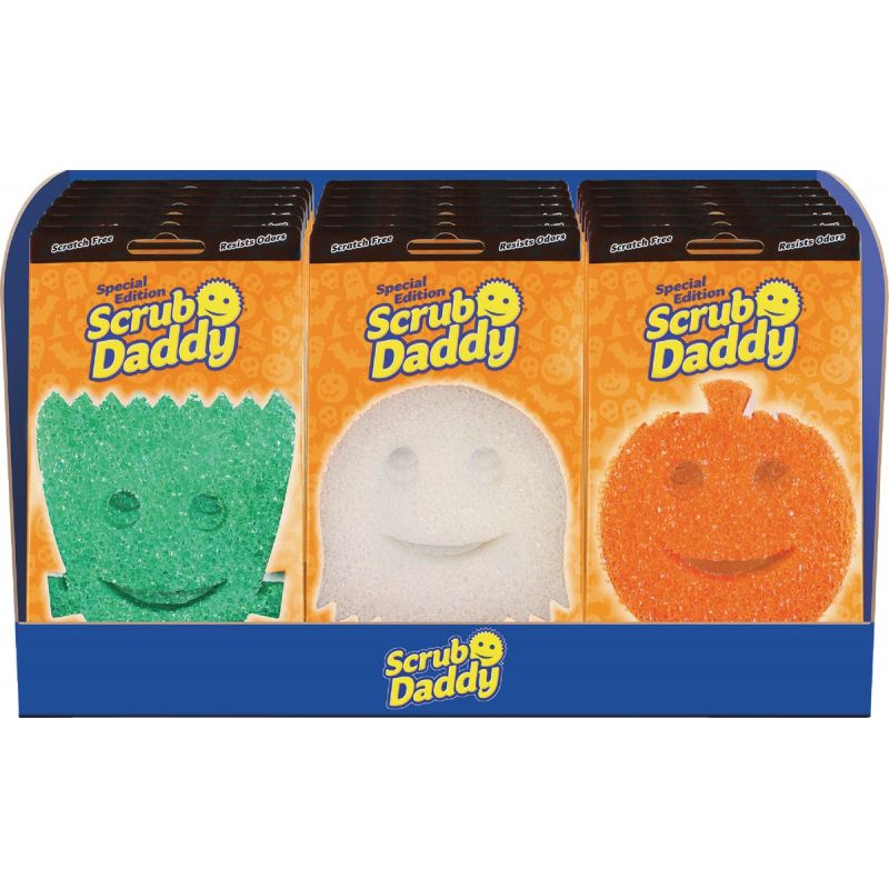 Scrub Daddy Halloween Cleansing Pad Assortment (Pack of 18)