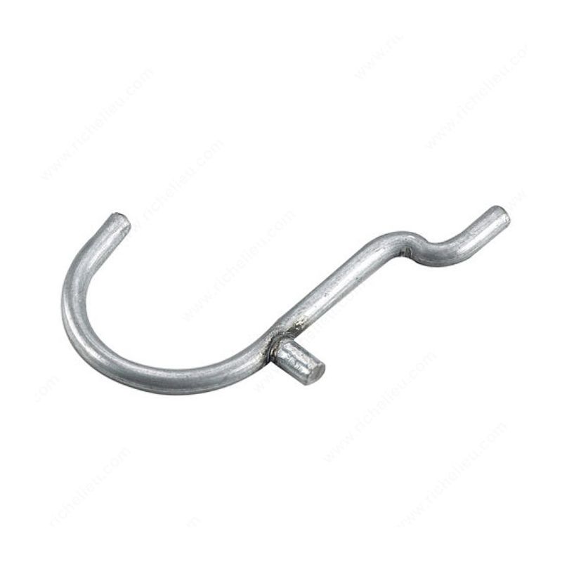Onward 23051XR Curved Hook, Metal, Zinc