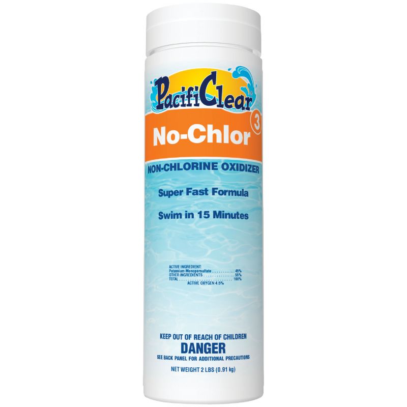 PacifiClear No-Chlor Shock Granule 2 Lb. (Pack of 12)