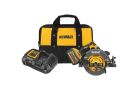 DeWALT DCS578X1 Brushless Circular Saw with Brake Kit, Battery Included, 60 V, 9 Ah, 7-1/4 in Dia Blade
