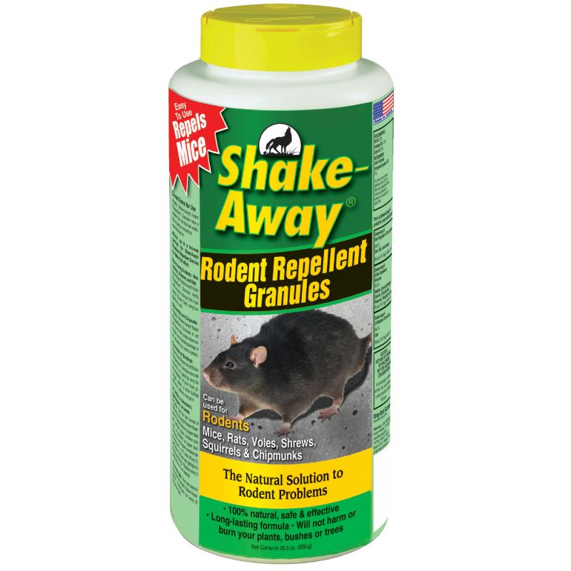 Shake Away Organic Rodent Repellent 28.5 Oz., Shaker