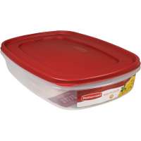 Rubbermaid Home Cereal Keeper Clear/ Red (1.5 Gal) - 1783748