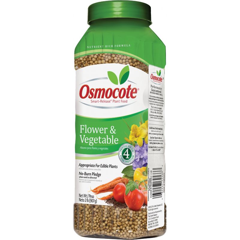 Osmocote Flower And Vegetable Smart Release Dry Plant Food 2 Lb.