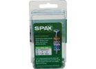 SPAX Flat Head Unidrive Zinc Steel Wood Screws #6