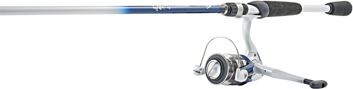 Worm Gear 5 Ft. 6 In. Fiberglass Fishing Rod & Spincast Reel