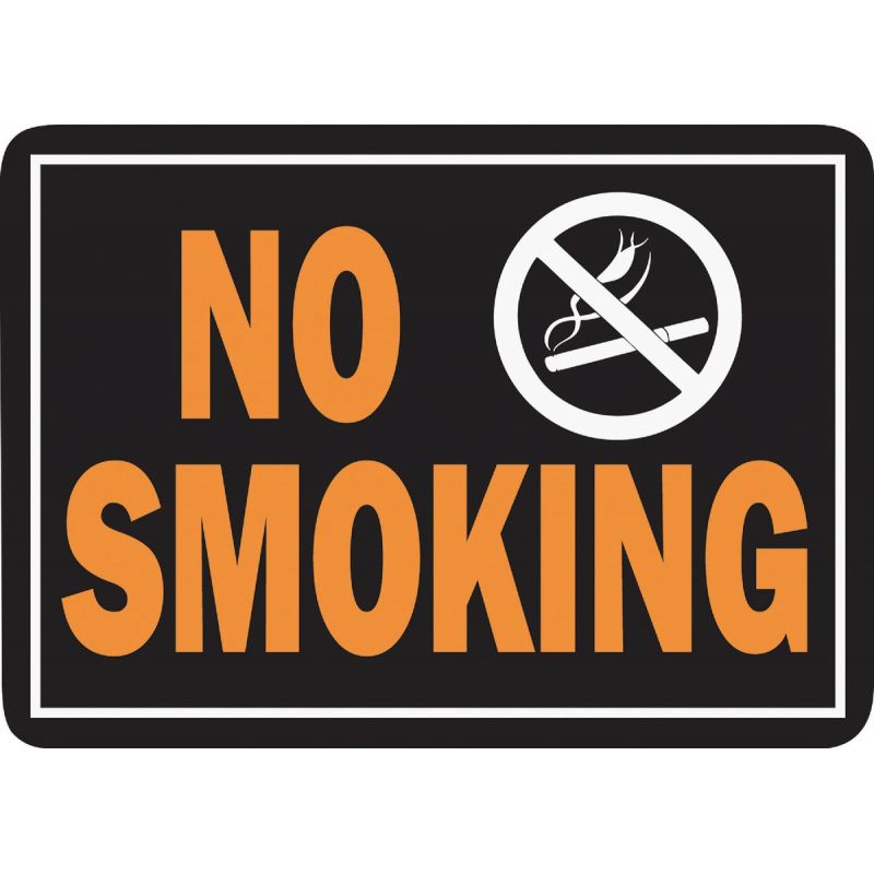Hy-Ko No Smoking Sign Day-Glo Lettering