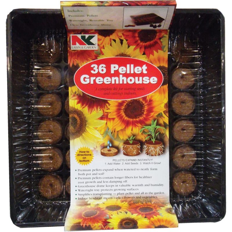 NK 36-Cell Professional Greenhouse Seed Starter Kit