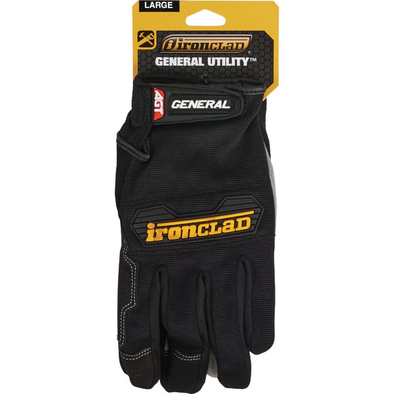 Ironclad General Utility High Performance Glove L, Black