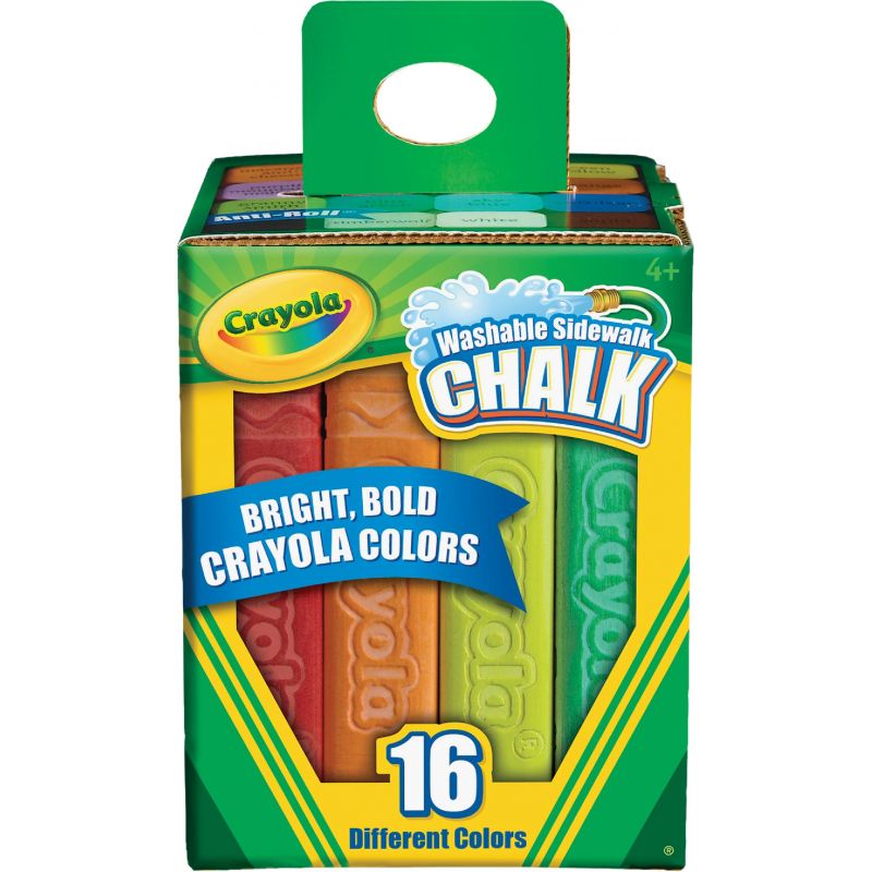 Crayola Washable Sidewalk Chalk Assorted
