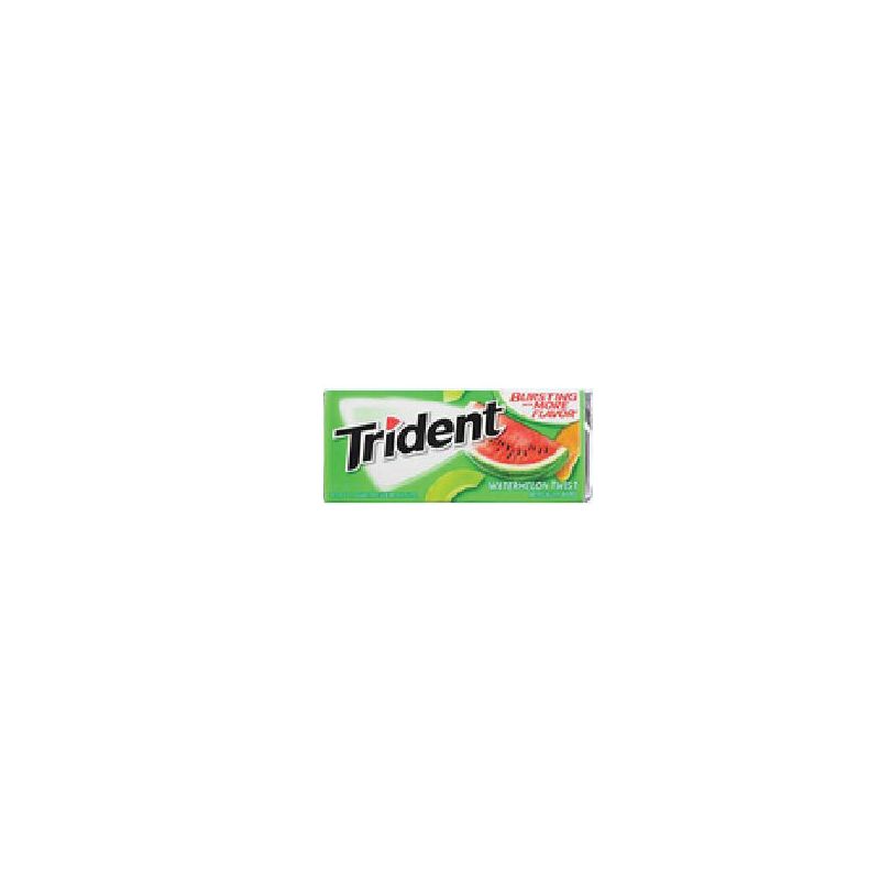 Trident MOZ01112 Gum, Watermelon Twist Flavor, 1.1 oz (Pack of 12)