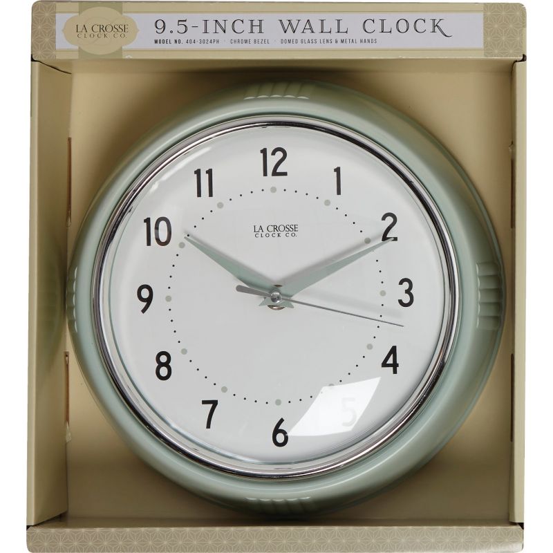 La Crosse Clock Diner Analog Wall Clock