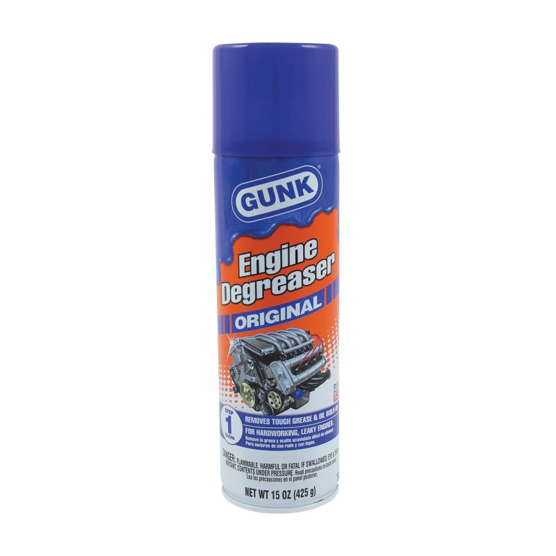 Gunk EB1 Engine Degreaser, 15 oz, Liquid, Diesel Fuel Red
