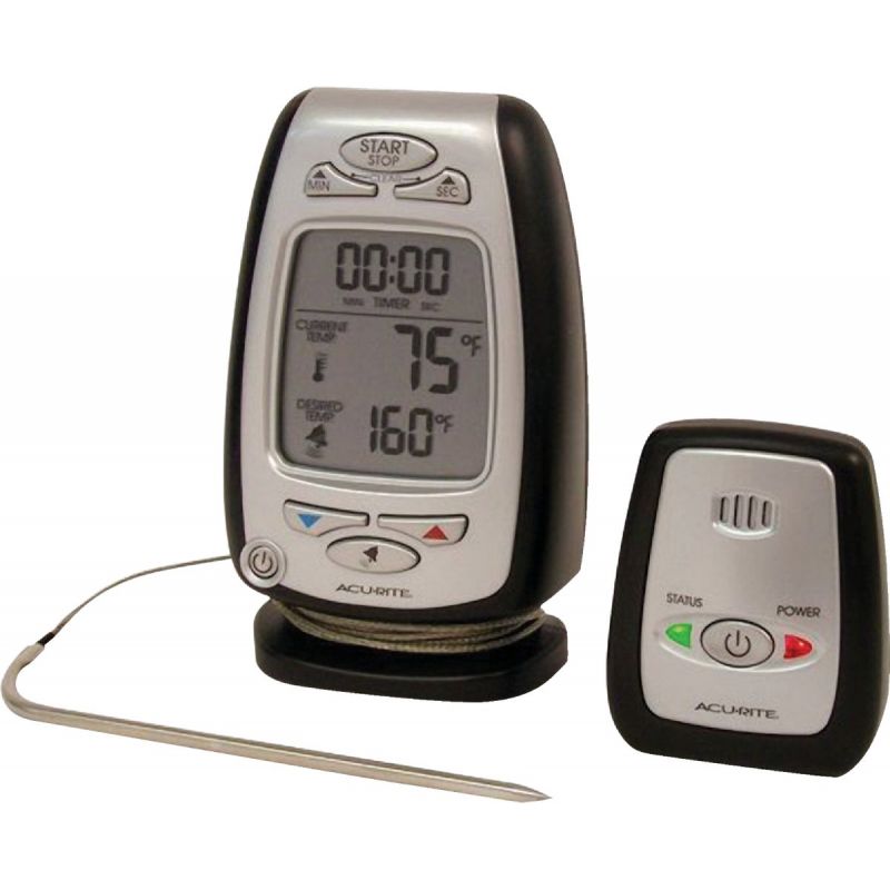 Acu-Rite Wireless Cooking Kitchen Thermometer With Wireless Pager