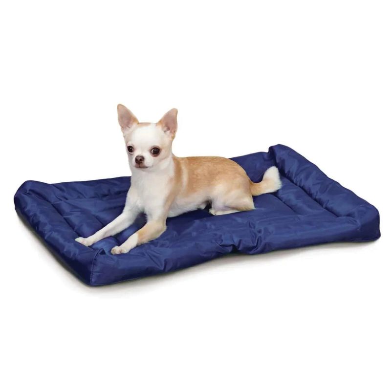 Slumber Pet ZA210 24 19 Dog Bed, 24 in L, 19 in W, Nylon Cover, Royal Blue Royal Blue