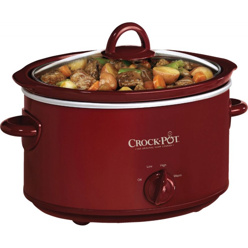 Buy Crock-Pot 4 Quart Slow Cooker 4 Qt., Red