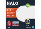 Halo 7.6W Retrofit Baffle Selectable Color Temperature Recessed Light Kit White