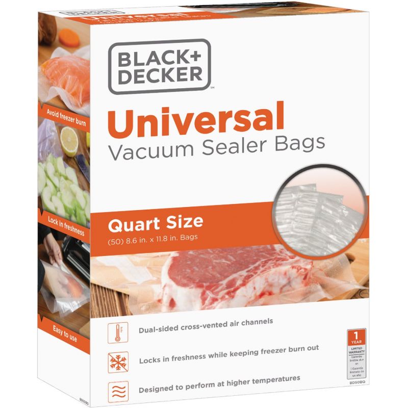 Black + Decker Vacuum Sealer Bag 1 Qt.