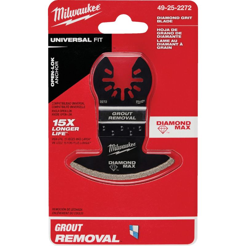 Milwaukee OPEN-LOK Diamond Grit Boot Oscillating Blade