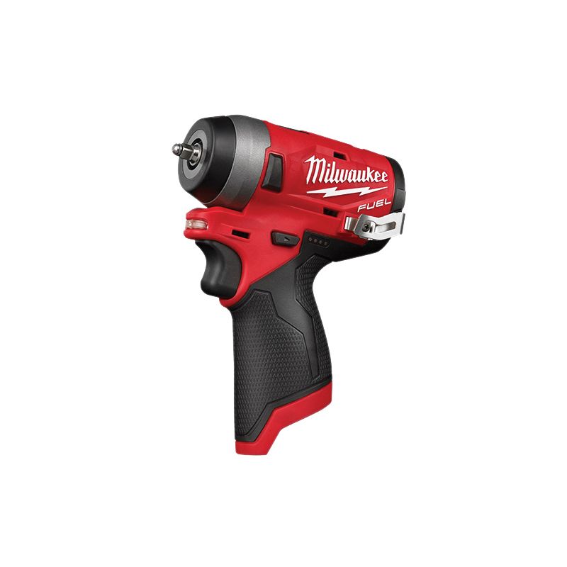 Milwaukee 2552-20 Impact Wrench, Tool Only, 12 V, 2.4 Ah, 1/4 in Drive, Straight Drive, 4300 ipm