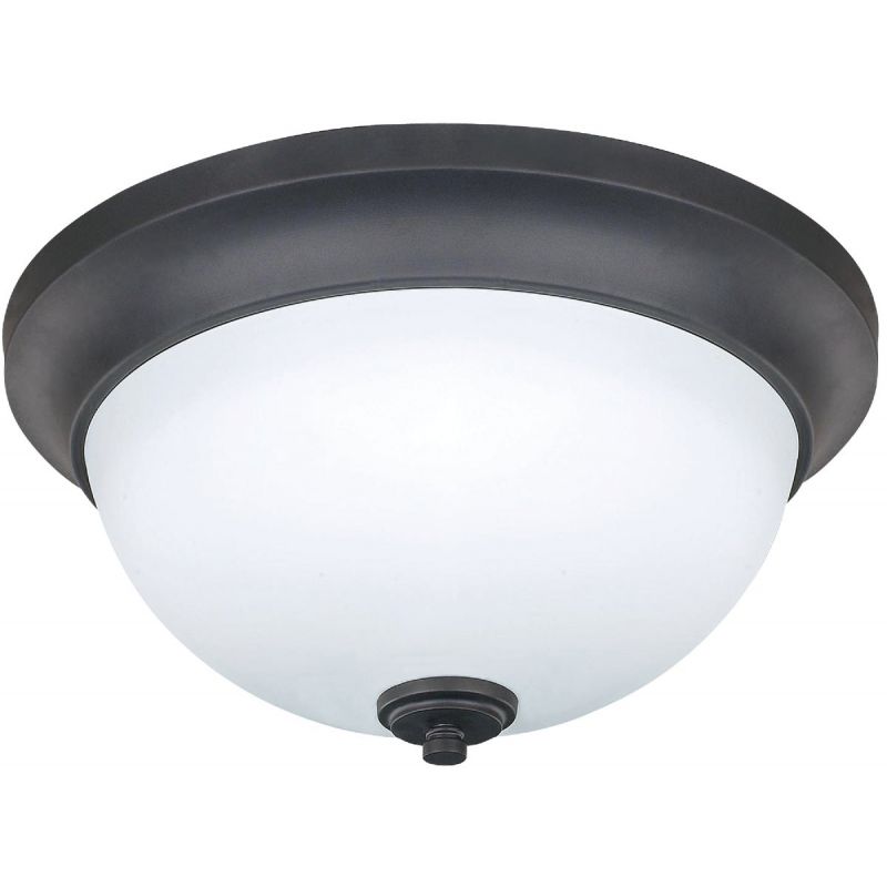 Home Impressions New Yorker 13 In. Flush Mount Ceiling Light Fixture 13 In. W. X 6 In. H.