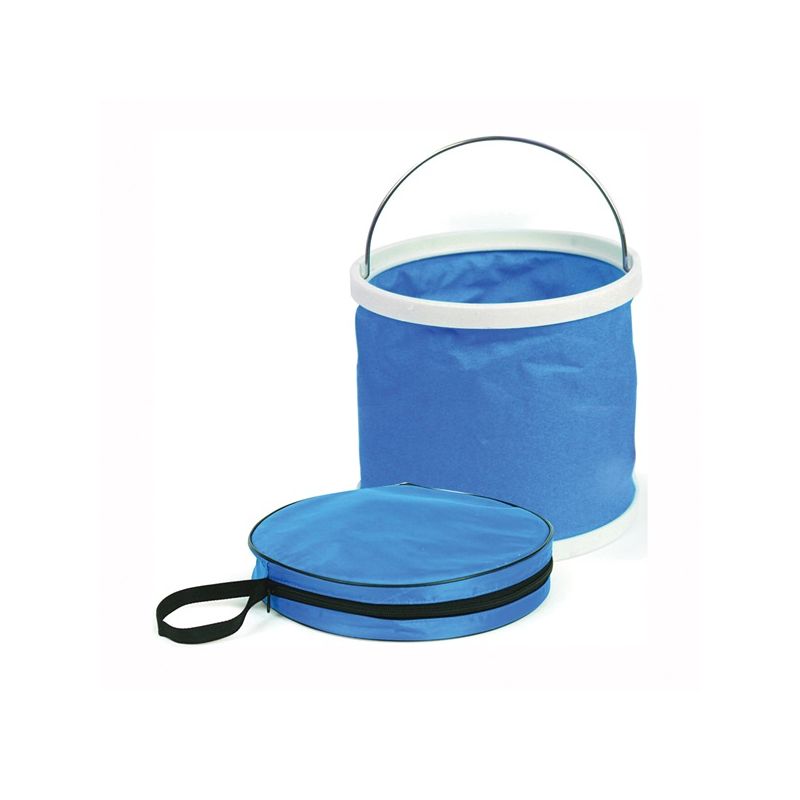 Camco 42993 Collapsible Bucket, Blue, 9-1/4 in H Blue