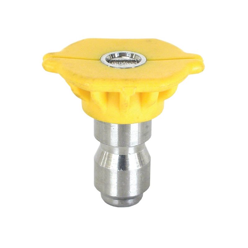 VALLEY INDUSTRIES PK-85216030 Spray Nozzle, 15 deg Angle, #30 Nozzle, Quick Connect Yellow