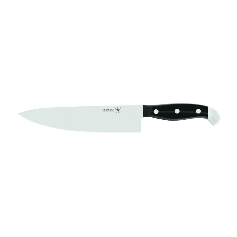 Henckels International Statement Series 13541-203 Chef&#039;s Knife, Stainless Steel Blade, Black Handle