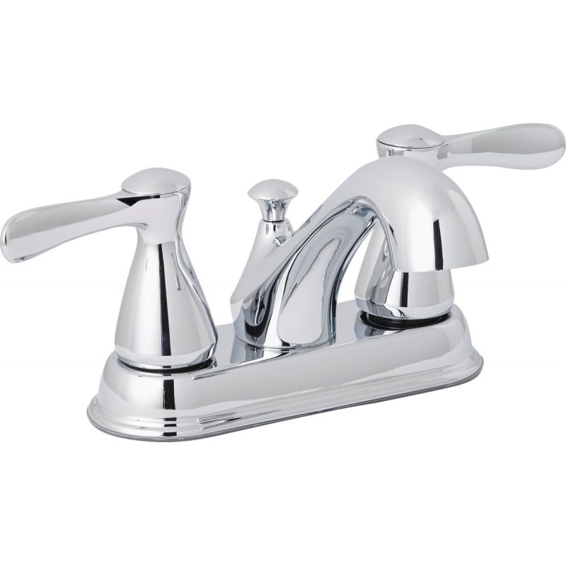 Home Impressions Traditional Style 2-Handle 4 In. Centers Bathroom Faucet with Pop-Up