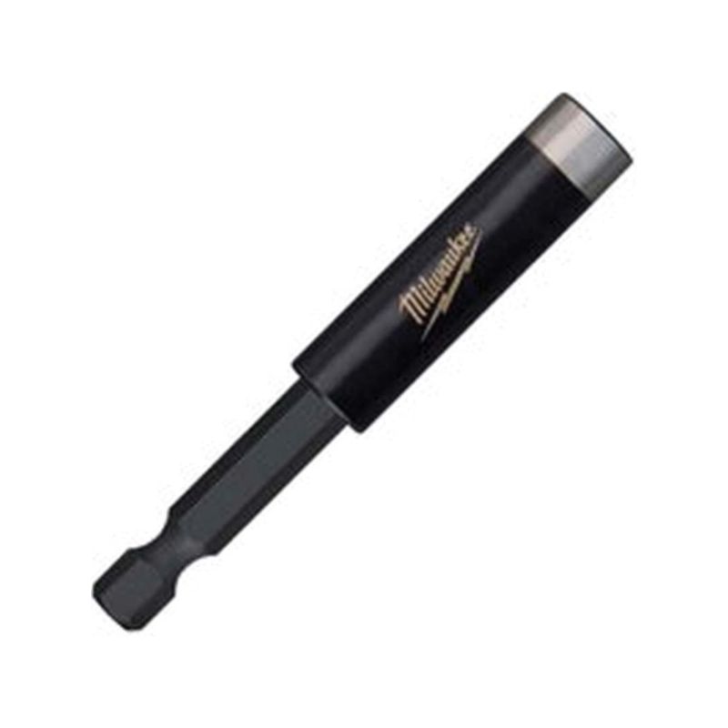 Milwaukee SHOCKWAVE 48-32-4508 Drive Guide with C-Ring, 1/4 in Drive, Hex Drive, 1/4 in Shank, Hex Shank, Steel