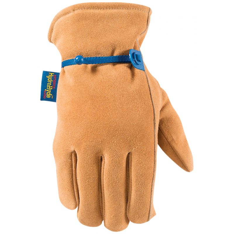 Wells Lamont HydraHyde Men&#039;s Cowhide Insulated Work Gloves L, Caramel