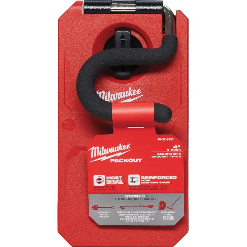 Milwaukee PACKOUT S Hook Red