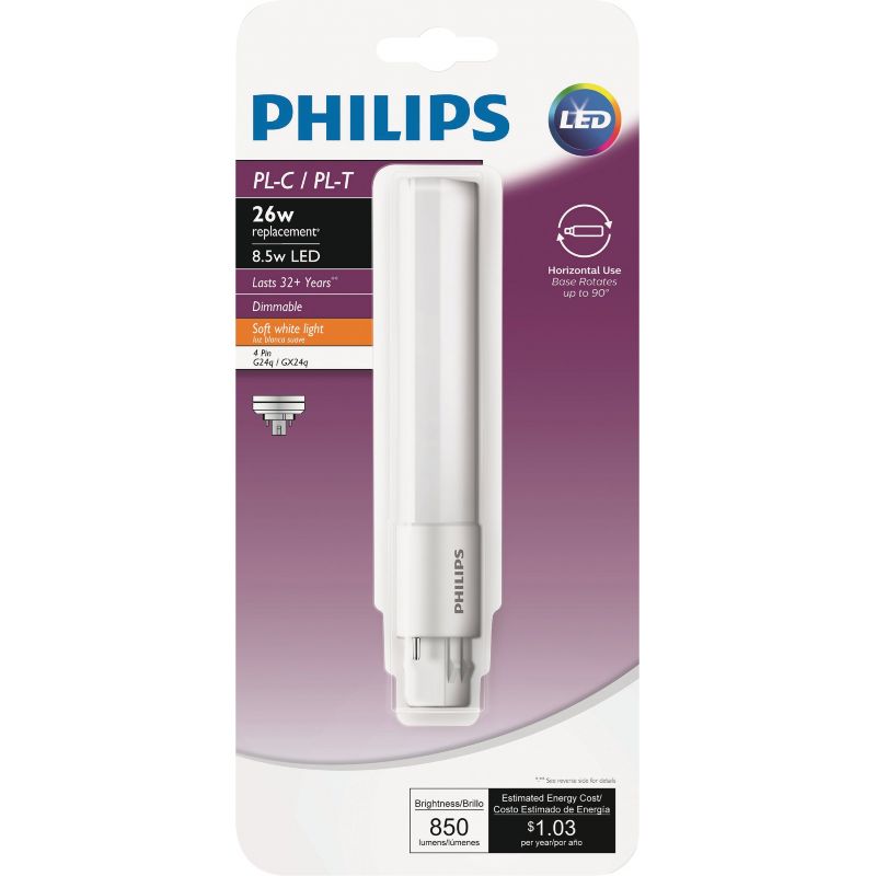 Philips PL-C/T LED Tube Light Bulb