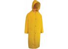 West Chester Full Length Raincoat L, Safety Yellow, Trench Coat