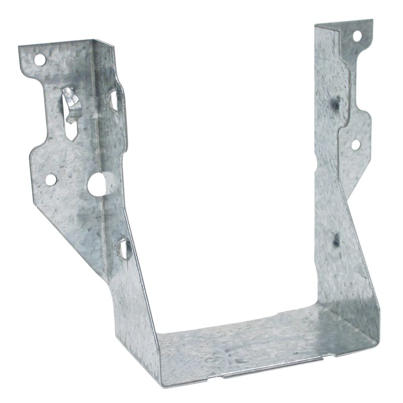 Simpson Strong-Tie LUS LUS46 Joist Hanger, 4-3/4 in H, 2 in D, 3-9/16 in W, Steel, Galvanized/Zinc, Face Mounting