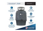 InSinkErator Evolution Series 80021-ISE Garbage Disposal, 3/4 hp Motor, 120 V, Steel, Gray Gray