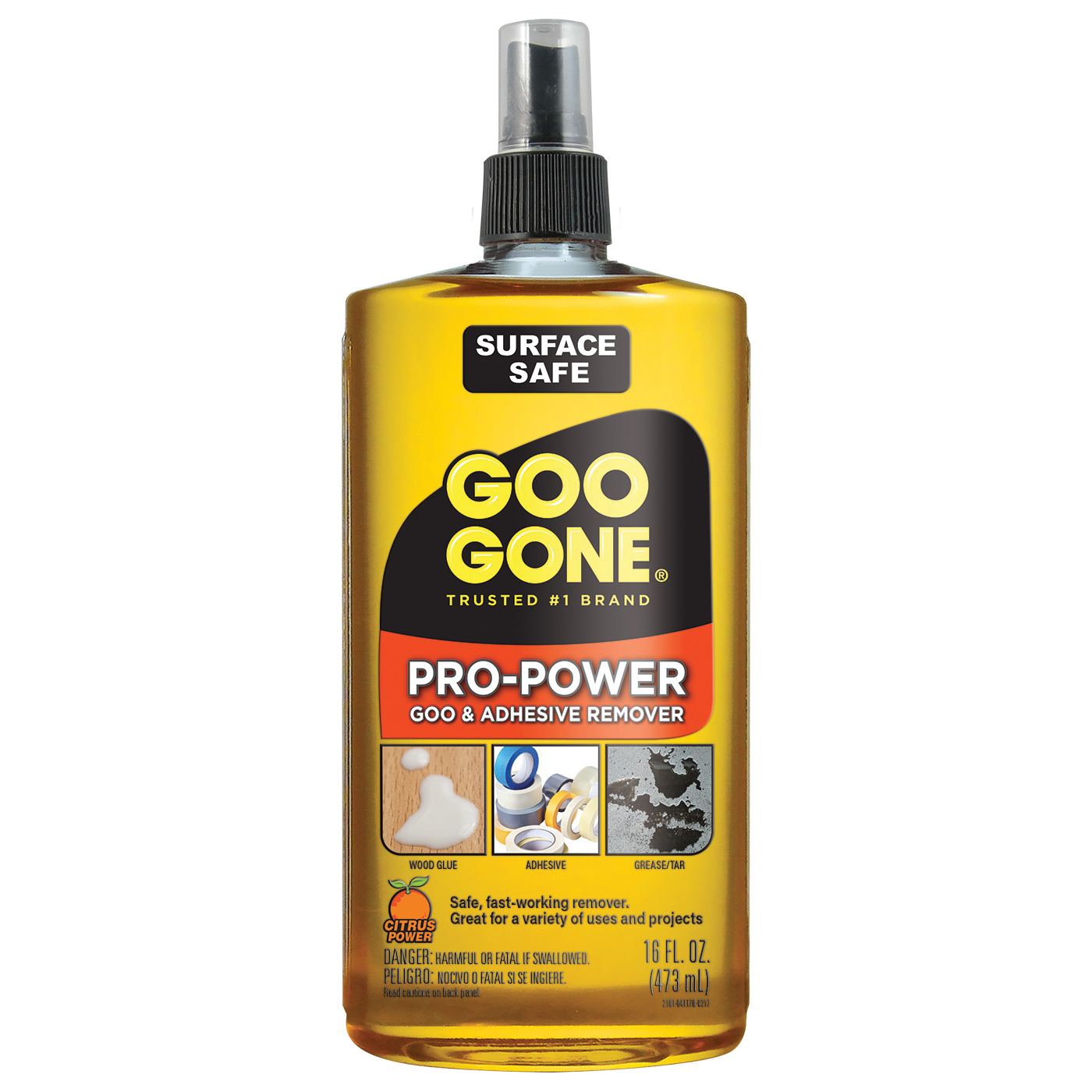 Buy Goo Gone 2088C Stain Remover, 8 oz, Liquid, Citrus, Yellow Yellow (Pack  of 12)