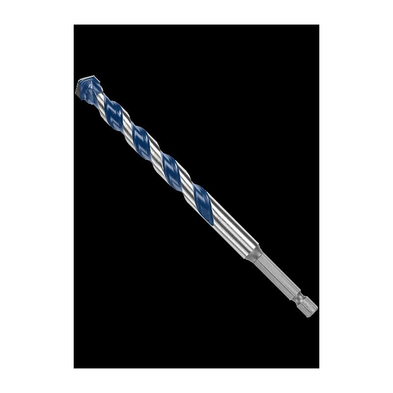 Bosch BlueGranite Turbo HCBG15T Hammer Drill Bit, 7/16 in Dia, 6 in OAL, Milled Flute, 2-Flute, 5/16 in Dia Shank