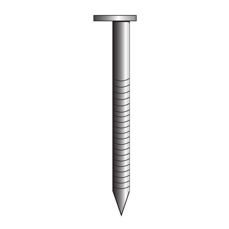 Metabo HPT 15130MHPT Sheathing Nail, 6D, 2 in L, 30 ga Gauge, Steel, Hot-Dipped Galvanized, Clipped Head 6D