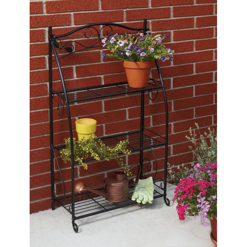 Best Garden Indoor/Outdoor Plant Stand Black
