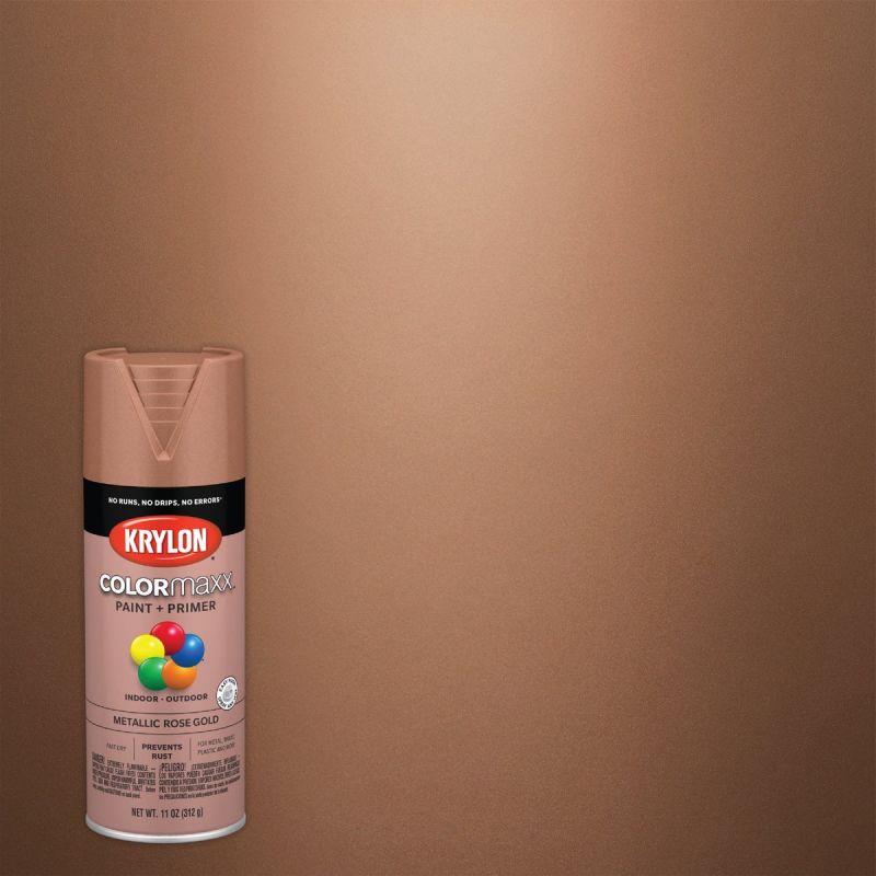 Krylon ColorMaxx Spray Paint 11 Oz., Rose Gold